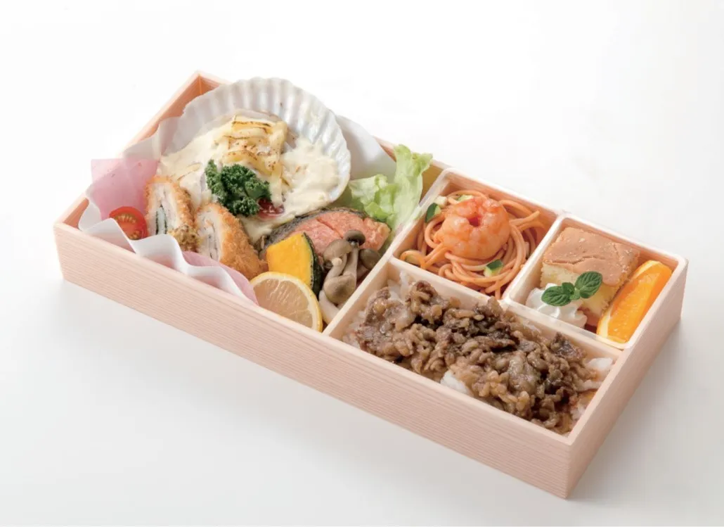サーモン牛めし